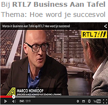 Marco op RTL7 Hoe word je succesvol